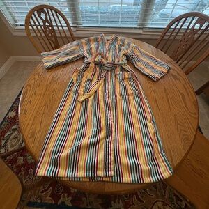Dior Monsieur Striped Bathrobe